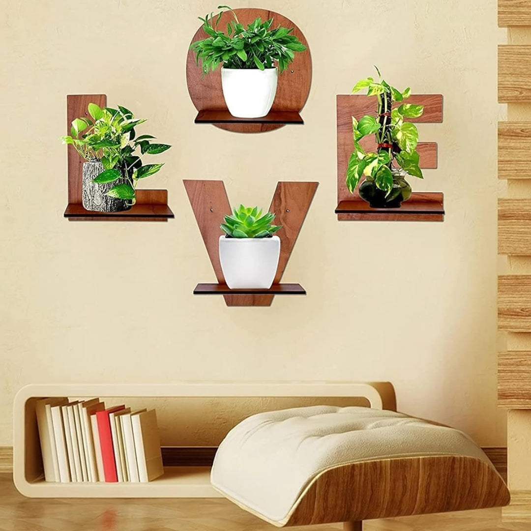 4 PEC wooden wall love sheet